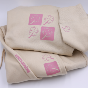 JER'S FSM JOGGINGPAK "KIDS" - BEIGE ZAND/ROSE PINK