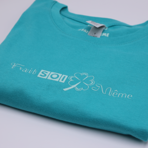 FSM Heren T-Shirt Caraïbisch blauw/mint