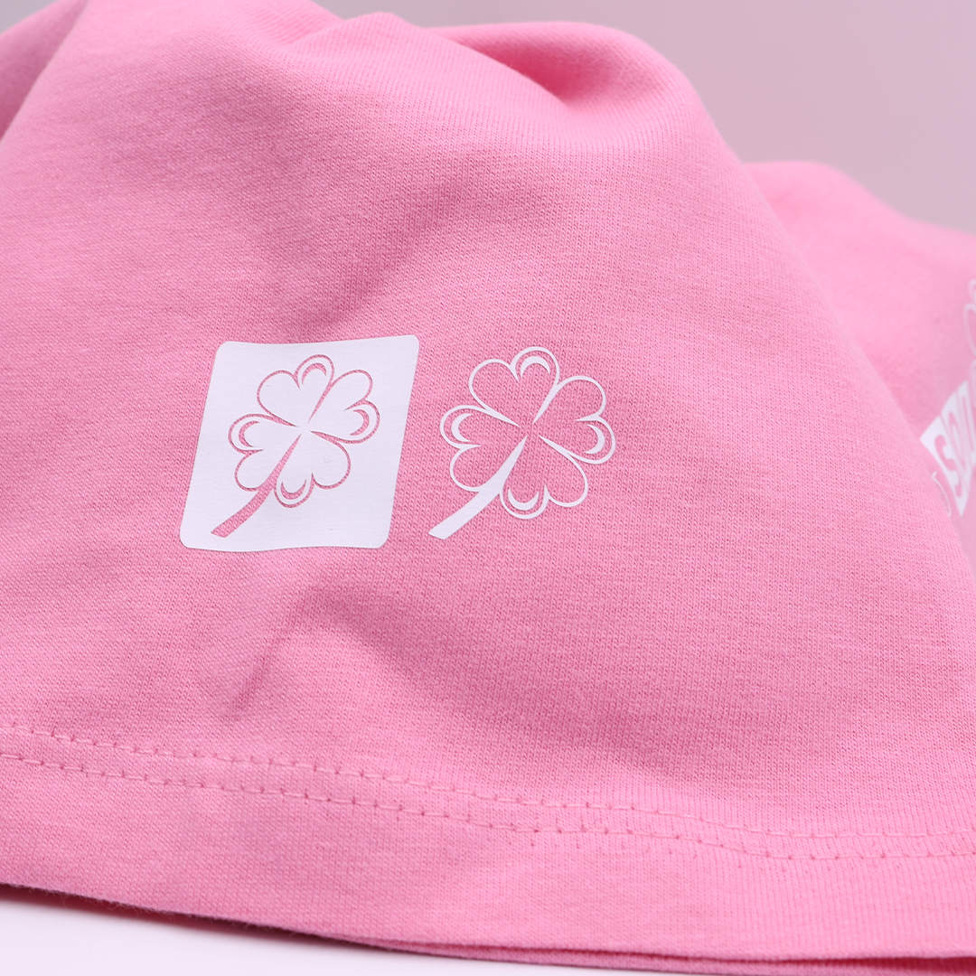 FSM Heren T-Shirt Orchidee Roze/Wit - Afbeelding 6