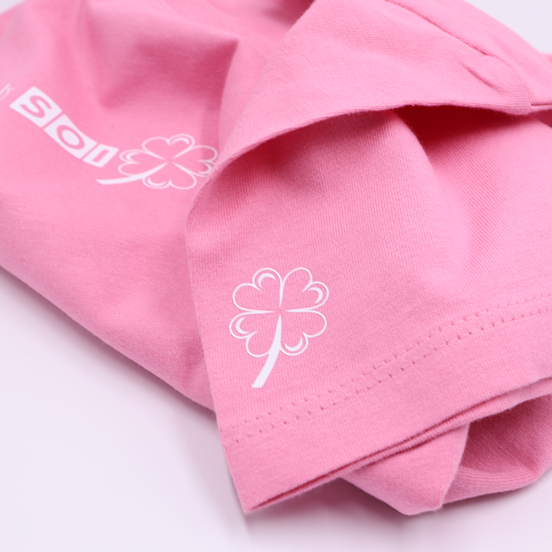 FSM Heren T-Shirt Orchidee Roze/Wit - Afbeelding 5